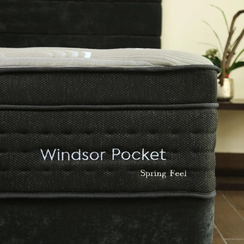 Spring Mattress Eb21-7 with Top Selling Pocket Spring Compressed Packing 5 Zone