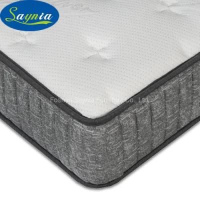 King Size Luxury Spring Gel Memory Foam Top Mattress for Bed