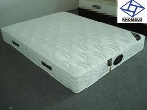 100% Natural Latex Spring Mattress for Home Bedroom Furniture (FL-456)