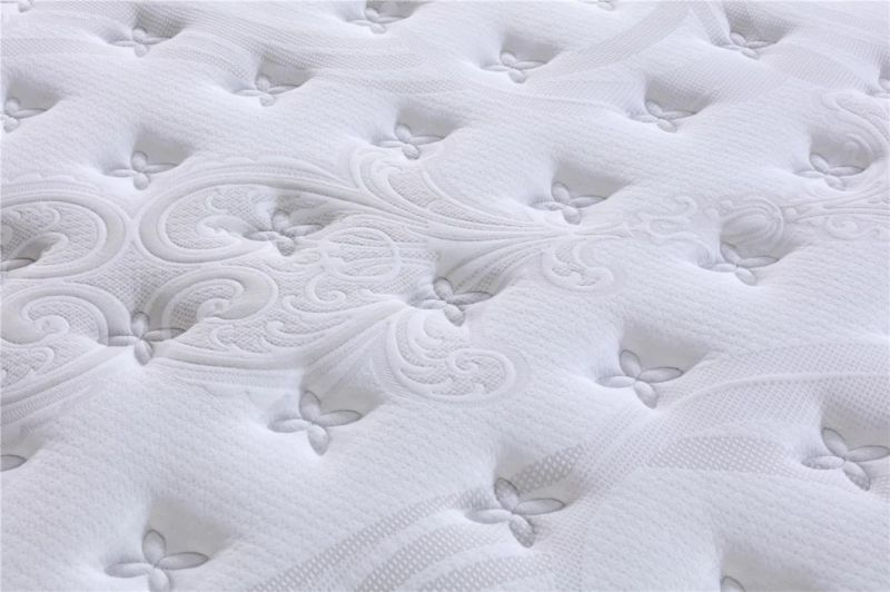 European Style Super Star Hotel Bed Home Furniture Gel Memory Foam Pocket Spring Mattress