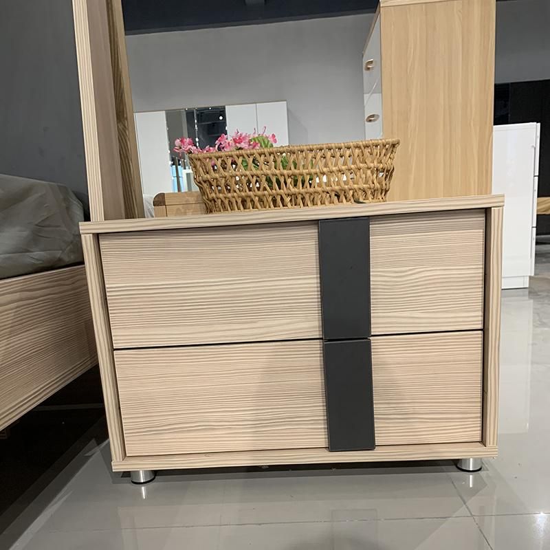 Bulk Sale High Quality Low Price Partical Board Furniture 5 Pieces Bedroom Furniture Set