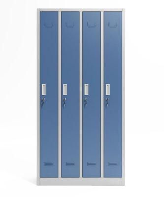 New Modern Metal Wardrobe Locker Steel File Cabinet with Mirror