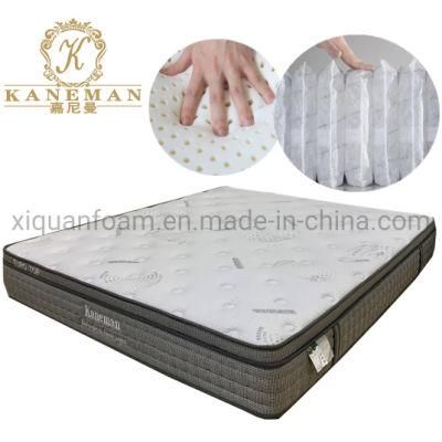 1500 Pocket Spring Mattress Factory Supply Bedroom Mattress Latex Mattress