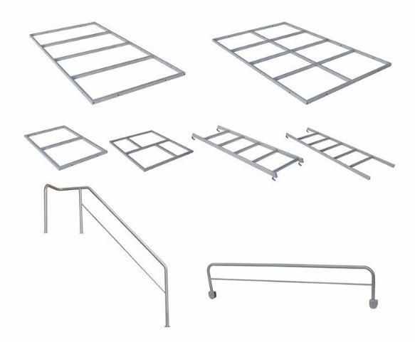 Upper and Lower Double Children′ S Bed Bunk Bed Hardware Accessories