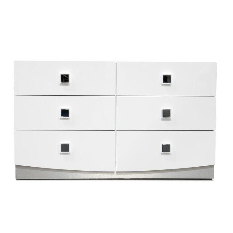 Nova Modern Nordic Style Oval Dresser Make up Table with Mirror