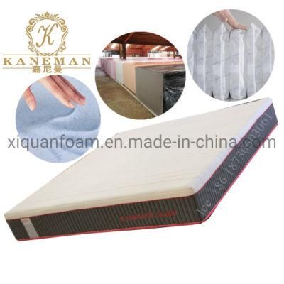 Full Size Memory Foam Mattress Pocket Spring Hybrid Mattress