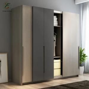 Latest Product 4 Door Bedroom Wardrobe Wood Wardrobe Design