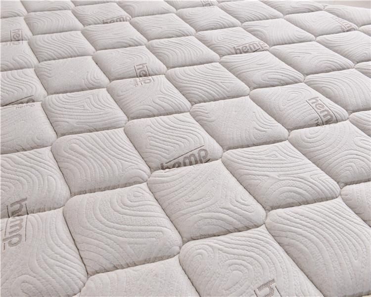 Wholesale Pocket Spring Hotel Double Bed Memory Foam Bedding Mattress for Bedroom Set