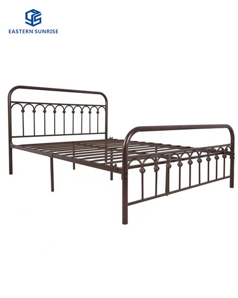 Noble Double Metal Single Bed with High Load Bearing and Value