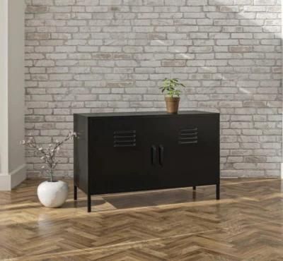 Customized Color Metal Cabinet High Feet 2 Doors Steel Clothes File Storage Lockers