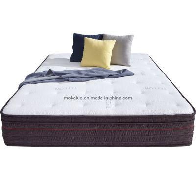 Twin Latex Gel-Infused 5 Zone Bedding Gel Memory Foam Mattress
