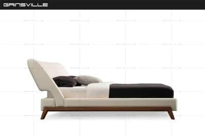 Modern Home Furniture Wood Leg Double King Size Wall Bed Bedroom Furniture in Gc1713 Hot Selling Item