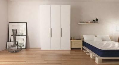 Wholesale Home Furniture Free Stand Wardrobe Closet Wooden Bedroom Furniture (HF-WF05091)