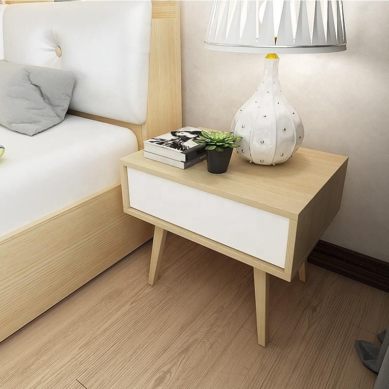 20120 New Design Night Stand with Oak Legs