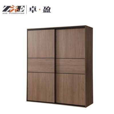 Wholesale Factory Modern Bedroom Furniture Wardrobe Closet Design with Four Doors