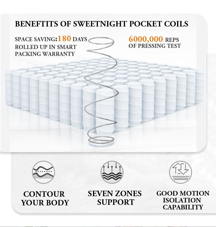 Double Korean King Bed Compressed Full Size Foldable Spring Mattress