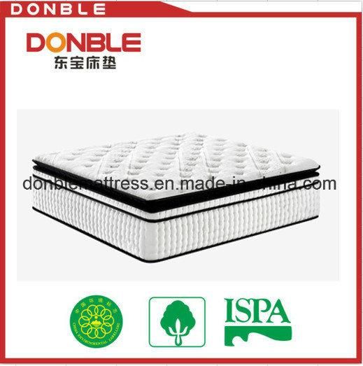 High End Euro Pillow Top Foam Mattress Rolled in a Box