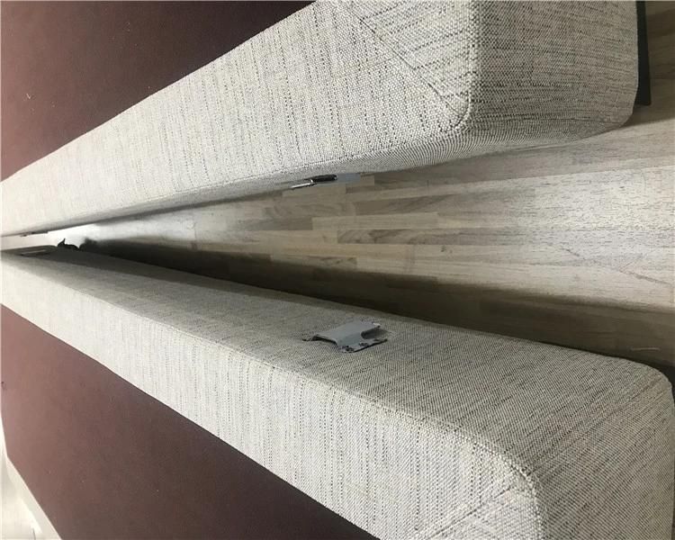 PU and Fabric Cover Hotel Bedroom Furniture Wood Frame Adjustable Split Bed Base
