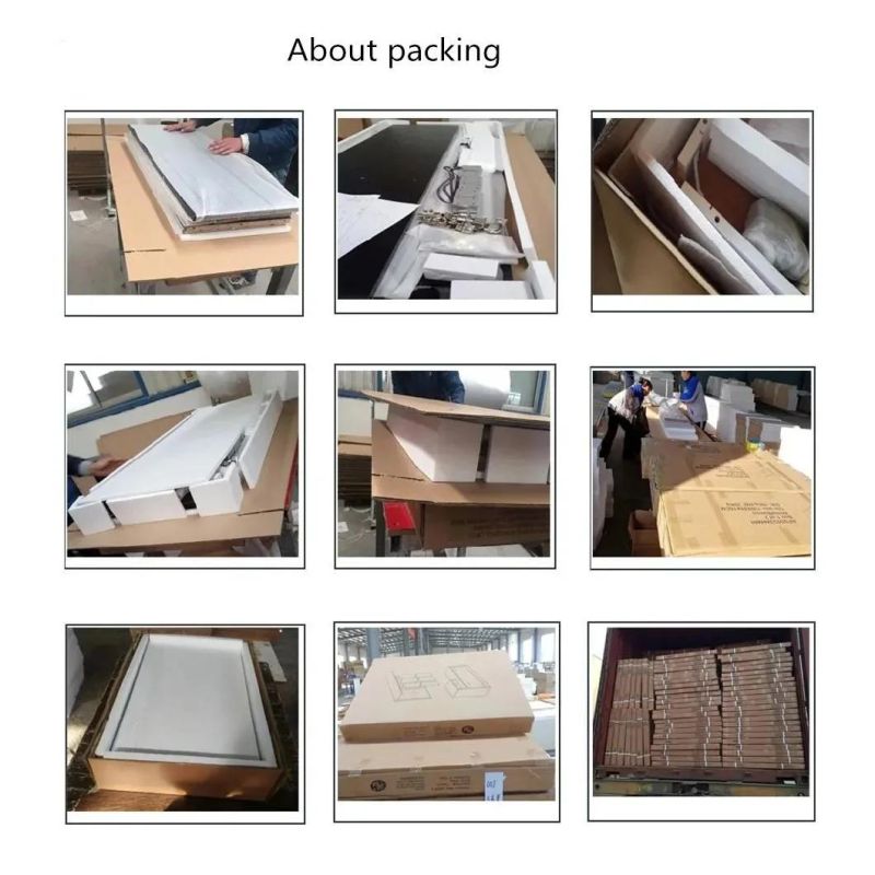Modern Villa Hotel Home Bedroom Furniture Wood MDF Board 5 Doors Storage Closet Clothing Cabinet Swing Door Wardrobe (UL-21LV1907)
