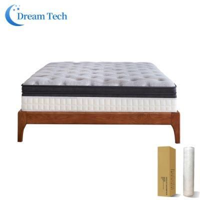 New Design Eco-Friendly Knitted Fabric Hybrid Master Comfort Pocket Spring Mattress