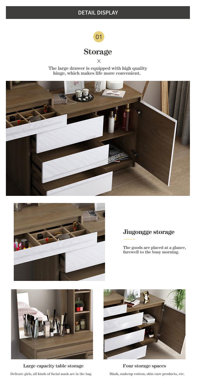 Bedroom Furniture Dresser Cabinet Small Simple Dressing Table