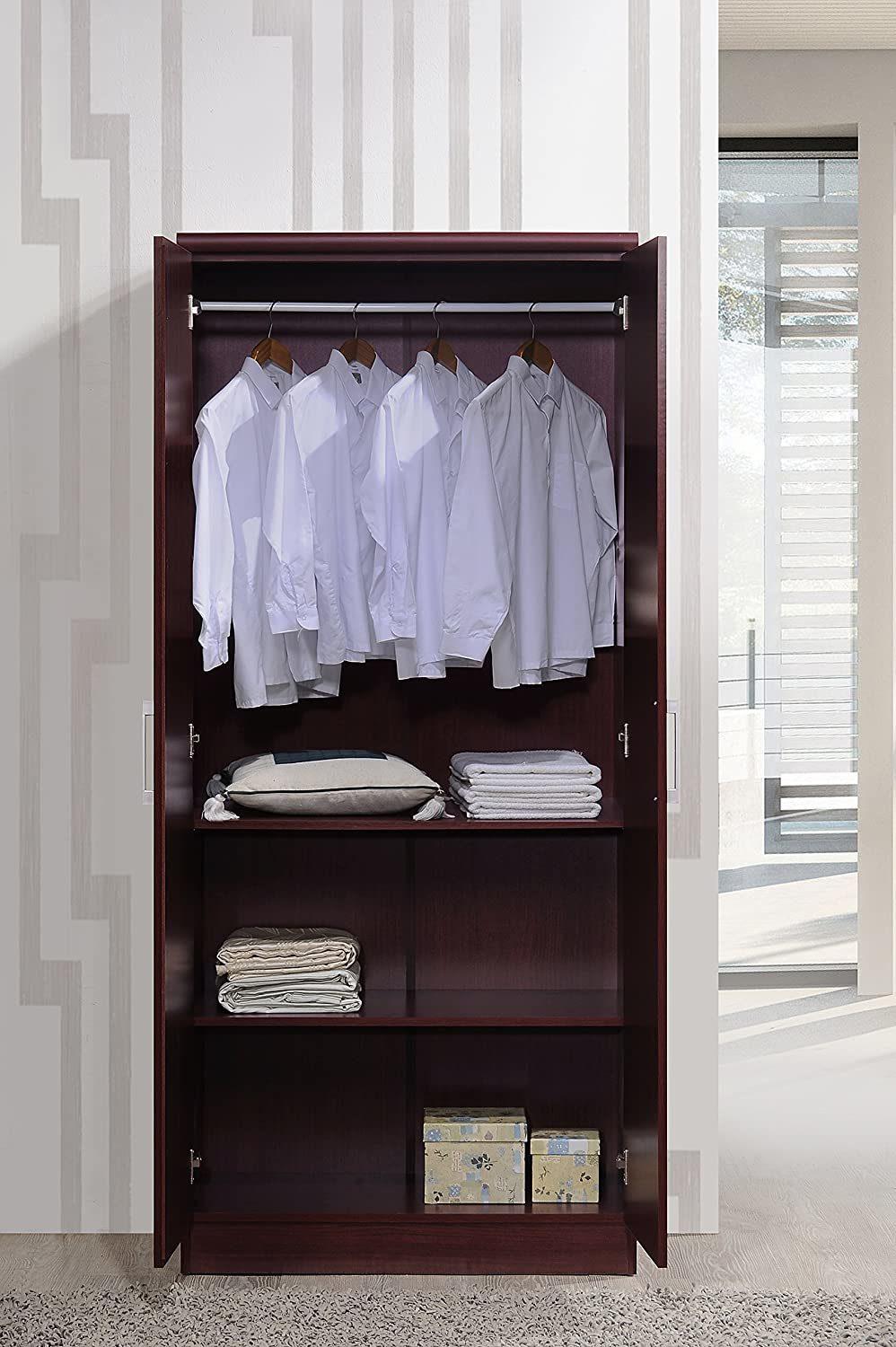 Available 4 Drawers White Pb Melamine Wardrobe