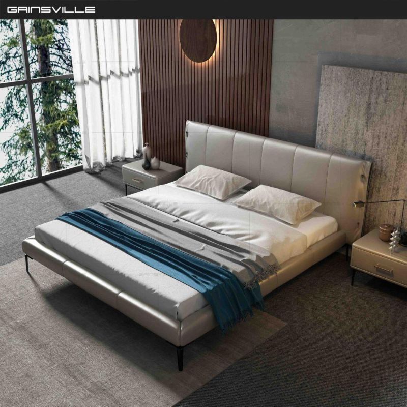 Italian Furniture Modern Bedroom Bed King Bed Gc1727