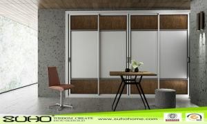 Fashion Aluminium Profile Wardrobe Door for Bedroom Furniture