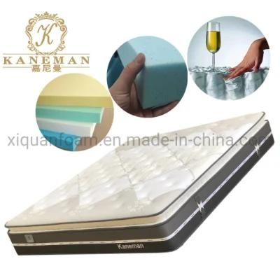 Hotel Memory Foam Spring Mattress King Size Bed Mattress in a Box