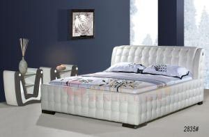 Italian Modern Leather Bed
