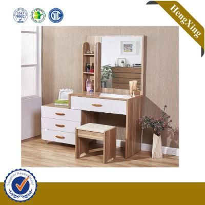 Chinese Top Quality Wooden Home Bedroom Furniture Makeup Table Dresser with Mirror
