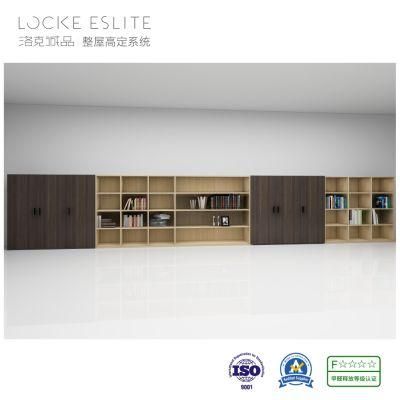 2022 New Horizontal Array Wooden Multi-Functional Combination Bookcase