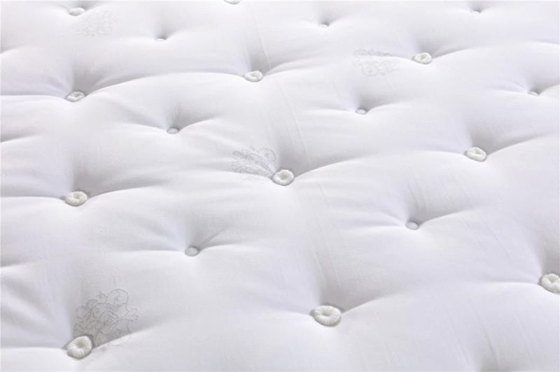Medium Soft Rolling Pocket Spring Bed Latex Soft Foam Mattress