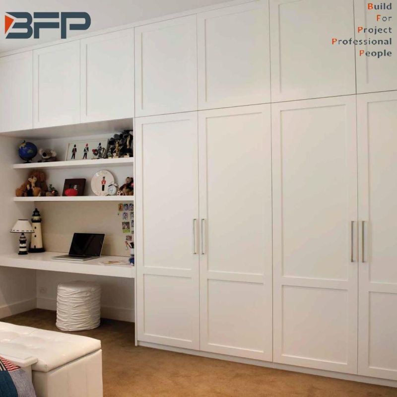 Hotel Apartment Modern Swing Doors Wooden Wardrobes