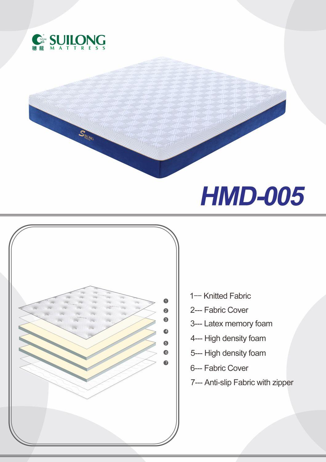 Good Roll up Natural Latex Foam Mattress Memory Foam Mattress in a Box