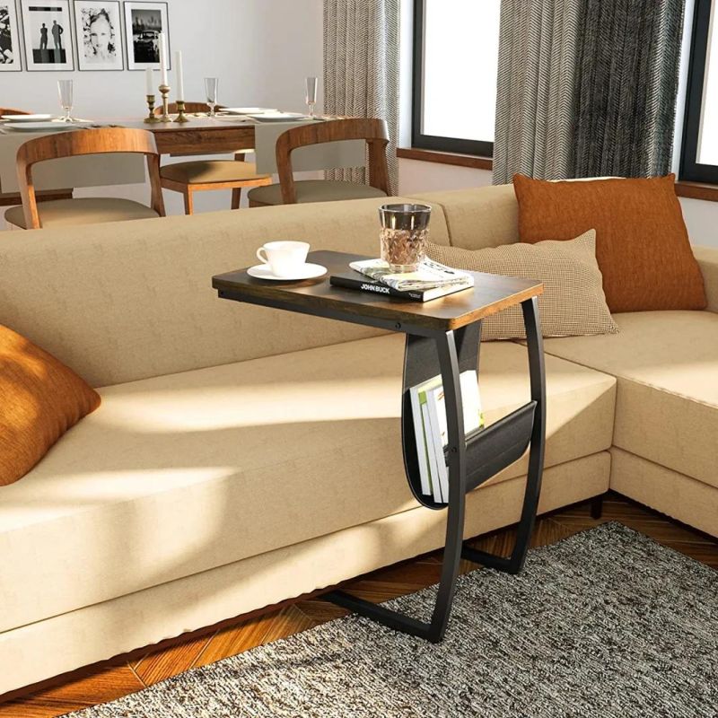 Nova C Shape Bedside Table Coffee Table