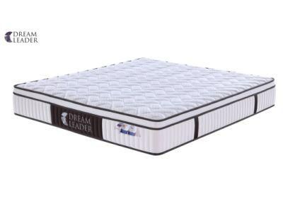 5 Zone Euro Top Pocket Spring Coil Bed Latex Memory Foam Mattress in a Box
