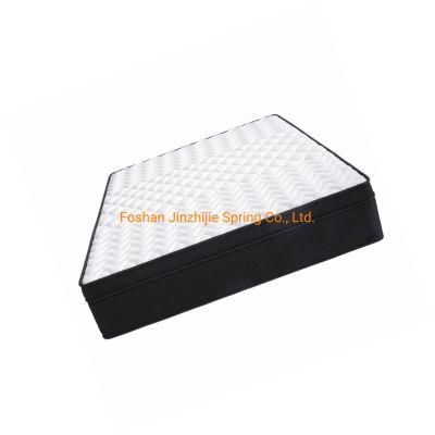 Hotel/Home/Furniture Foam Latex 5-Zoned-Pocket-Coil-Spring Bed Mattress for Wholesale