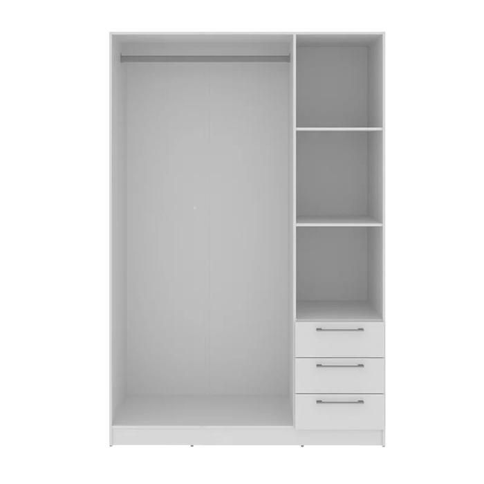 Wholesale 3 Door Bedroom MDF Wooden Clothes Wardrobe (HF-WF05142)