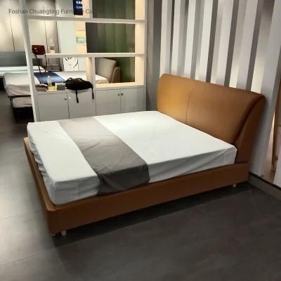 New Design Bedroom Bed Metal Frame Durable Factory Price Bed