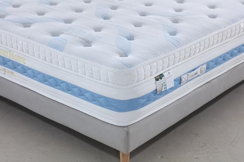 Wholesale Cool Visco Gel Orthopedic Compress Packing Memory Foam Pocket Spring Mattress