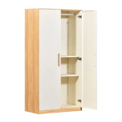 Home Office Use Metal Clothes Storage Cupboard Steel Wardrobe