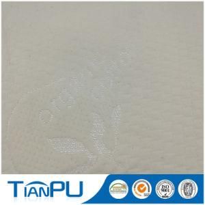 Anti-Pilling Organic Natural White Mattress Ticking Fabric