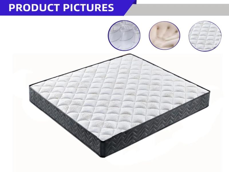 10 Inch King Size Hard Foam Mattress Pocket Spring Mattress