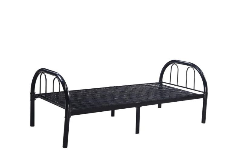 Classical Single Bed for Hotel School Military Dormitory