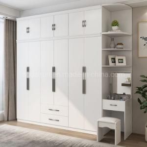 Melamine Board MFC Customized Bedroom Wardrobe