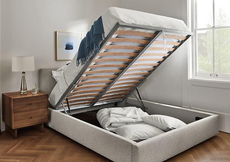 Nova Hot Selling Lift-up Storage Beds Bedroom Furniture Set with Storage Drawer