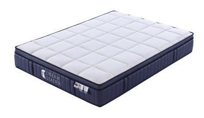 5 Zones Pocket Spring Mattress Latex Memory Foam Foam Encasement