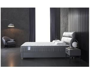 Hot-Sale Natural Latex-Memory-Foam Mattress with 7 Zone Pocket-Coil-Spring-Hotel/Home/Furniture/Mattresses