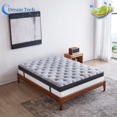 Top Quality High-End Market Royal Fabric Pocket Spring Knitted Mattress